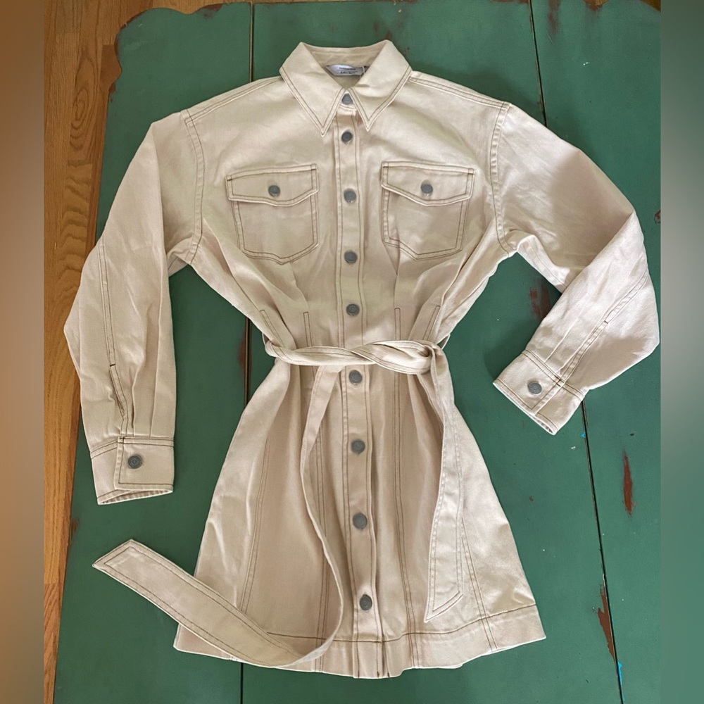 Stockholm Atelier & Other Stories NEW S2 Tegan Button Up Dress US Size 4